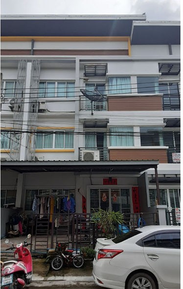 ขายทาวน์เฮ้าส์มือสอง เขตลาดกระบัง กรุงเทพมหานคร โครงการ เดอะทรอป