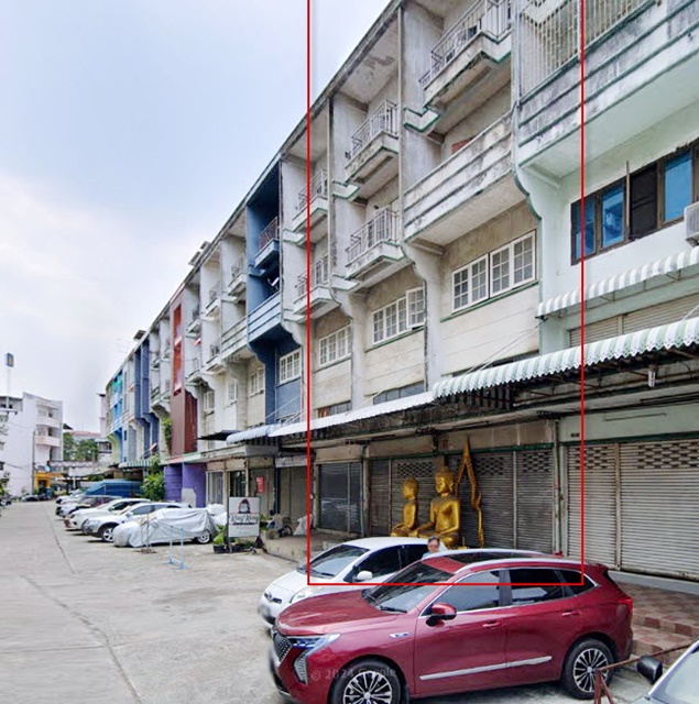 ให้เช่าอาคารพาณิชย์ 2คูหา 4.5 ชั้น 36ตร.วา.บิ๊กซี เพชรเกษม81 3.2กม.ตลาดการค้าหนองแขม 550 ม.500 ตร.ม.  เทคโนโลยีธนบุรี 700 ม.หลักสอง