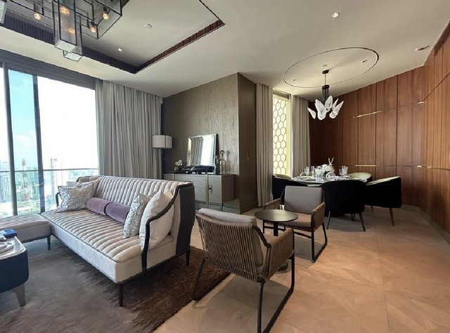 ขายคอนโด 3 ห้องนอน The ResidencesMandarin Oriental Bangkok ชั้น 40 พื้นที่ 223 ตร.ม. คอนโดหรูริมแม่น้ำเจ้าพระยา