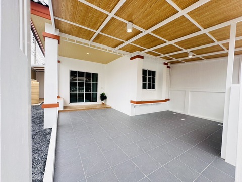 ขายบ้าน หมู่บ้านเจษฎา9 ลำลูกกาคลอง4 หลังมุม รีโนเวทใหม่