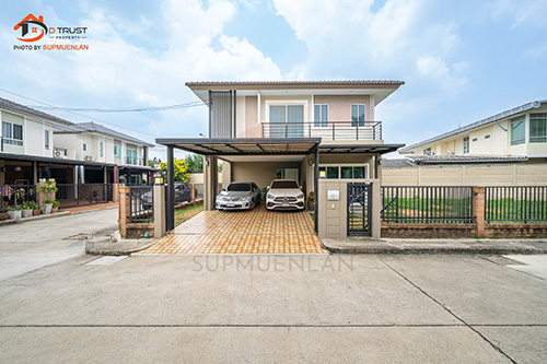 ขาย บ้านเดี่ยว เดอะแพลนท์ เทพารักษ์  หลังมุม 89.60ตร.ว. 3ห้องนอน บ้านยังใหม่ สวยพร้อมอยู่