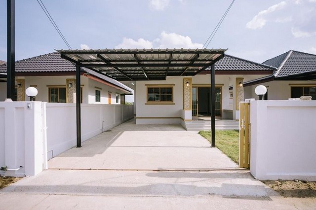 บ้านชั้นเดียวสร้างใหม่ เนื้อที่กว้าง หนองแก๋ว หางดง 