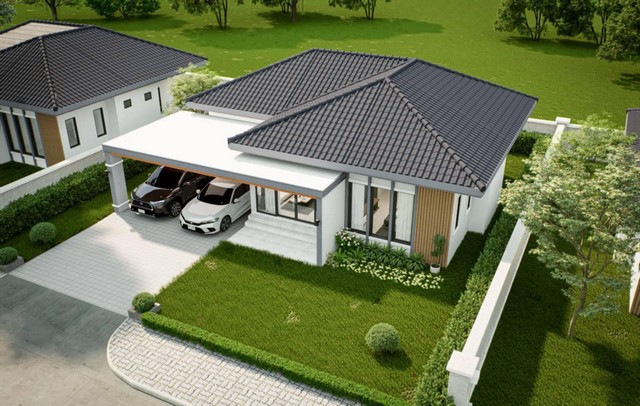 บ้านเดี่ยวโครงการใหม่ทำเลทอง ใกล้หาดจอมเทียนและพัทยาใต้