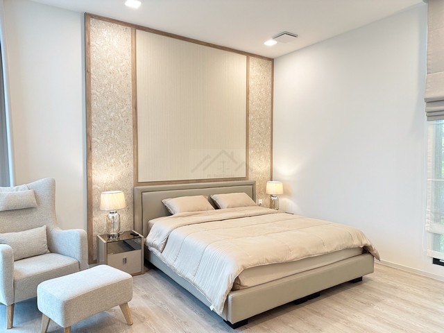 ให้เช่าบ้านเดี่ยว 3 ชั้นหลังมุม 4 ห้องนอน โครงการ วีเว่ กรุงเทพกรีฑา VIVE Krungthep Kreetha พร้อมลิฟต์ส่วนตัว หลังโรงเรียนนานาชาติเวลลิงตัน