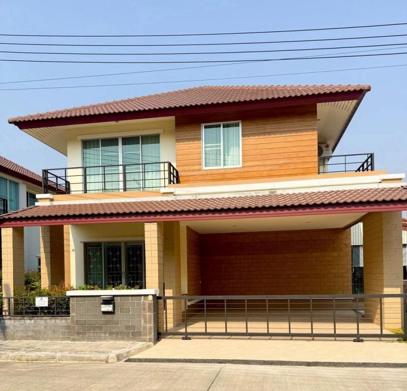 ซีรีนพาร์ค สันกำแพง ขาย 4.5 ล้าน 52 ตรว. บ้านเดี่ยว 2 ชั้น เจ้าของซื้อไว้ไม่ค่อยได้อยู่ สภาพนางฟ้า เฟอร์นิเจอร์ครบ #ถนนสันกำแพงสายใหม่