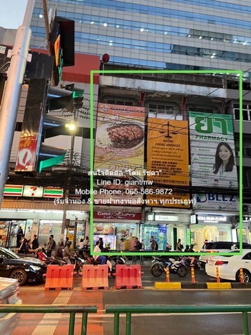 ประกาศขาย อาคารพาณิชย์ อาคารพาณิชย์ 4.5 ชั้น 3 คูหา ติดถนนสุขุมวิท 21 (อโศก) 0 RAI 0 NGAN 42 sq.wa 150000000 - ใกล้กับ เยื้องตึกชิโน-ไทย สภาพเยี่ยม