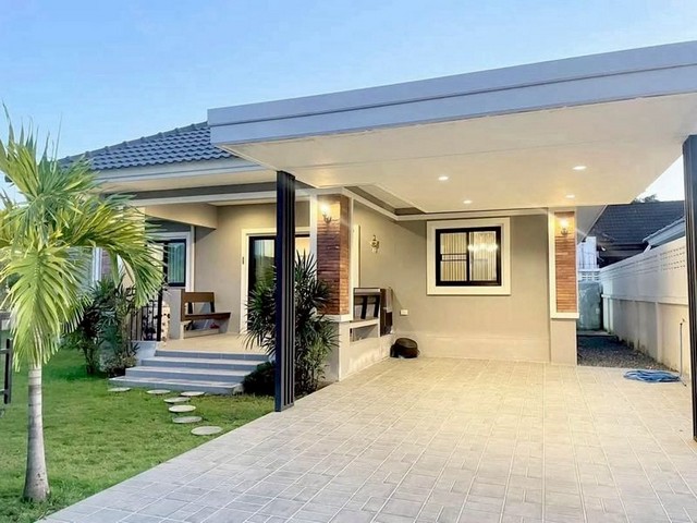 ให้เช่าบ้านเดี่ยวชั้นเดียว แปลงมุม เฟอร์ครบ สันทราย 