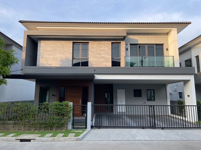 รหัสC6698 ให้เช่าบ้านเดี่ยวโครงการ The City Bangna (โครงการใหม่) ตกแต่งครบพร้อมอยู่ full furnished