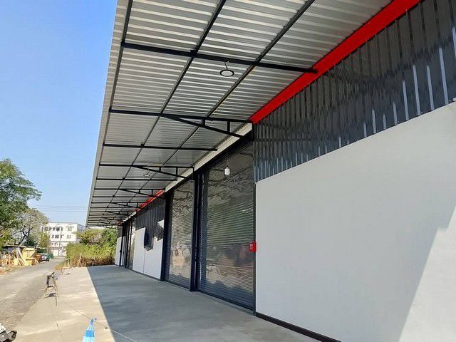 ให้เช่า โกดังสร้างใหม่พร้อมออฟฟิศ ถนนนิมิตรใหม่ มีนบุรี คลองสามวา