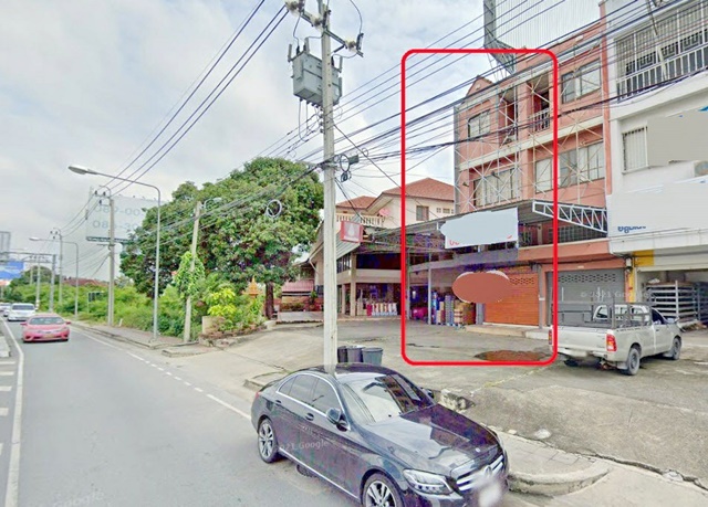 เดอะวอล์ค ราชพฤกษ์ 3.4 กม. ให้เช่าอาคาร 3.5ชั้น มีชั้นลอย ทำเลดี ติดถนนใหญ่ 20ตร.วา.250ตร.ม. 4นอน ราชพฤกษ์ MRTไทรม้า 2.6กม. บางใหญ่ 1.5 กม.