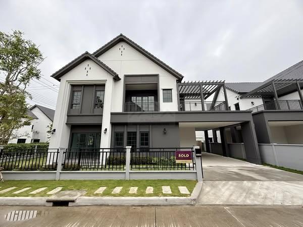 ให้เช่าบ้านเดี่ยว 2 ชั้น CENTRO Bangna เฟส 2 สไตล์ English Modern Cottage ใกล้เมกะบางนา