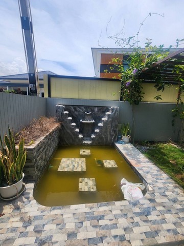 Vายและให้เช่าบ้านเดี่ยว 2 ชั้นใกล้นิคมอุตสาหกรรมมาบตาพุด ติดถนนสาย 36 ระยอง พร้อมเฟอร์นิเจอร์ครบ