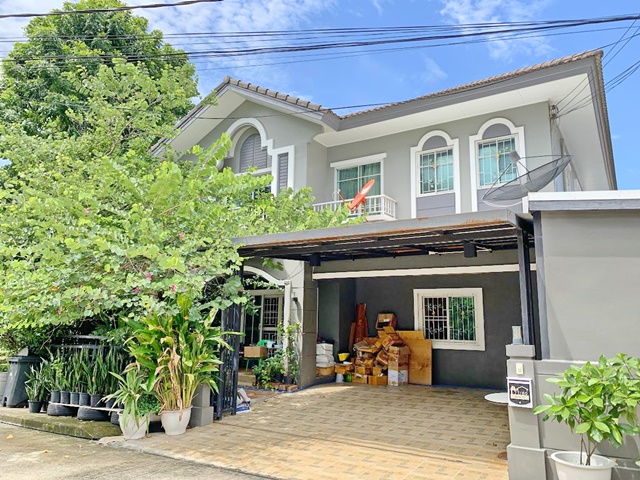 บ้านเดี่ยว 54ตร.วา 280 ตร.ม.เลียบด่วนเอกมัย จตุโชติ ตลาดวงศกร 2.5 กม. ขาย-ให้เช่าคฤหาสน์ 5นอน  ม.นอร์ทกรุงเทพ 7.1 กม. 5นอน 