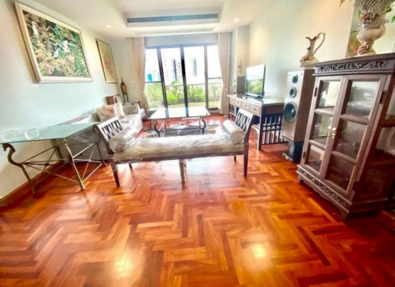 ให้เช่าห้องชุด Supreme Ville เย็นอากาศ ห้องใหญ่ ขนาด 118.25 ตรม 2นอน 2น้ำ ชั้น 6 ตึก A พร้อมเฟอร์นิเจอร์ เพิ่งปรับปรุงเสร็จ - ghd000558R