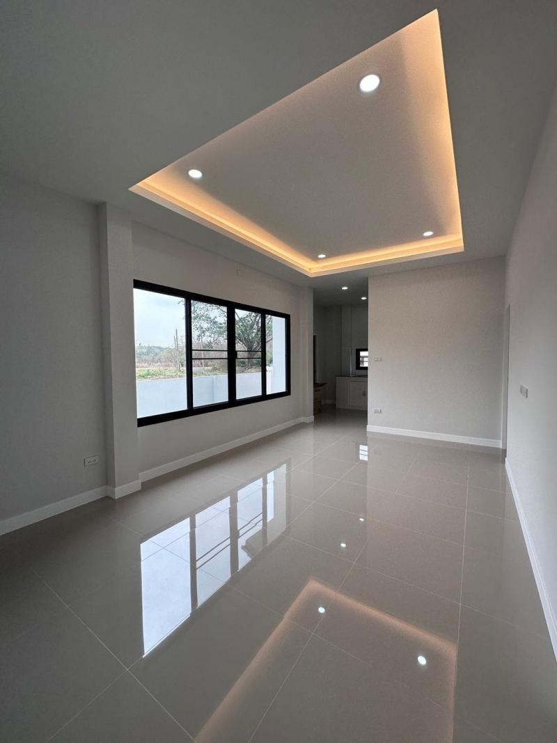 ราคาเริ่มต้นที่ 2.15 ล้าน 55-55.2 ตรว. #โซนสันกำแพง บ้านสร้างใหม่ ชั้นเดียว #สไตล์โมเดิร์น เนื้อที่กว้าง #ใกล้ข่วงสันกำแพง