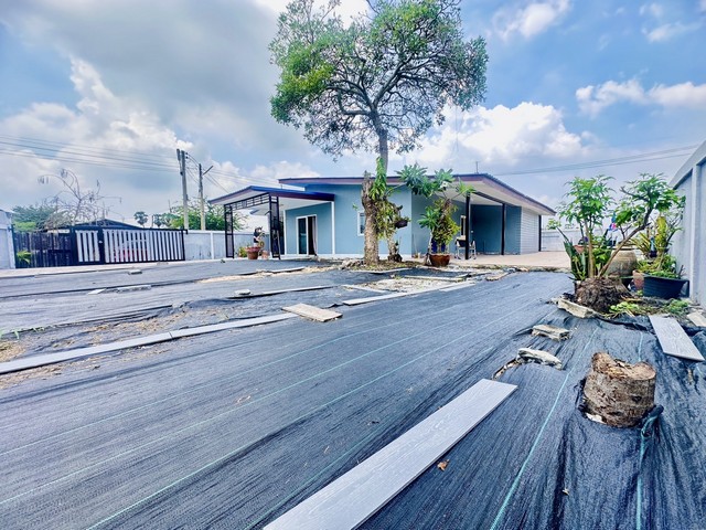 มีที่ดินพร้อมบ้านหนึึ่งหลัง รีโเวทใหม่ทั้งหลัง สไตล์บ้านสวน เหมาะสำหรับผู้ที่รักความเงียบสงบเป็นอย่างมาก