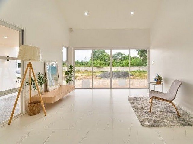 บ้านสวยสร้างใหม่ ชั้นเดียว สไตล์มินิมอล บิ้วอินทั้งหลัง ดอยสะเก็ด