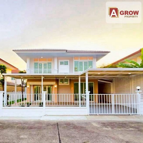 หมู่บ้านคุณาภัทร 5 ซอยบัวทอง 4 บ้านเดี่ยวรีโนเวทใหม่สวยพร้อมอยู่