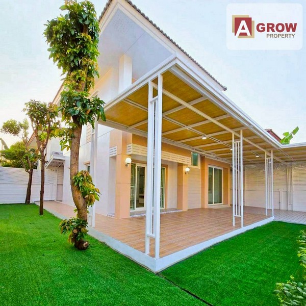 หมู่บ้านคุณาภัทร 5 ซอยบัวทอง 4 บ้านเดี่ยวรีโนเวทใหม่สวยพร้อมอยู่