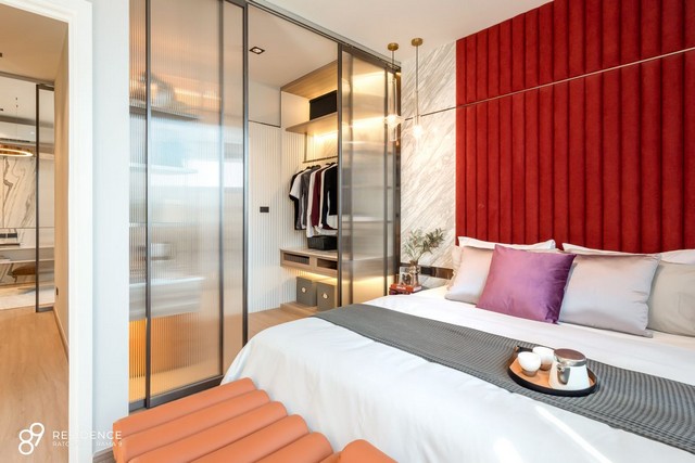 รหัสC6717 ให้เช่าบ้าน 4ชั้น โครงการ 89 Residence Ratchada - Rama9 ถนนรัชดา ซอยเทียมร่วมมิตร ใกล้สถานทูตเกาหลี