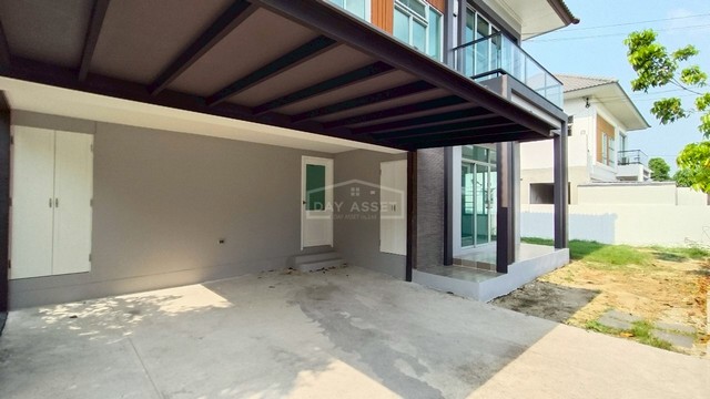 ขายบ้านแฝด 2 ชั้น หมู่บ้าน เรสท์ บางใหญ่ : Rest Bangyai ใกล้รถไฟฟ้าสายสีม่วง เนื้อที่ 56.3 ตร.ว. ขายเพียง 5,290,000 ล้านบาท