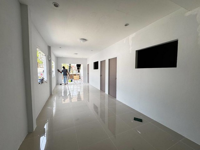 KDH0100 ขายทาวน์เฮ้าส์ จันทร์อำนวย (พนัสนิคม หน้าวัดพระธาตุ) ขนาด 47.2 ตร.วา 1ชั้น หลังมุม