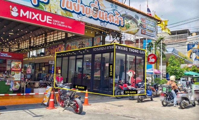 ให้เช่าพื้นที่หน้าร้าน 21 ตรม ตลาดมารวยปิ่นเกล้า ข้างเซ็นทรัลปิ่นเกล้า ติดถนนบรมราชชะนี