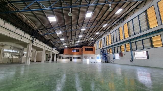 ให้เช่าโกดัง เนื้อที่ 3.5 ไร่ พร้อมออฟฟิศ 2 ชั้น ถ.บางนาตราด กม.20 บางพลี สมุทรปราการ ( ผังสีม่วง )