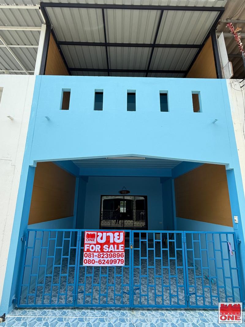 ขายด่วน! บ้านทาวน์เฮาส์ 2 ชั้น บ้านสวน ใกล้ห้างสรรพสินค้า Central Chonburi และหน่วยงานราชการ จังหวัดชลบุรี 