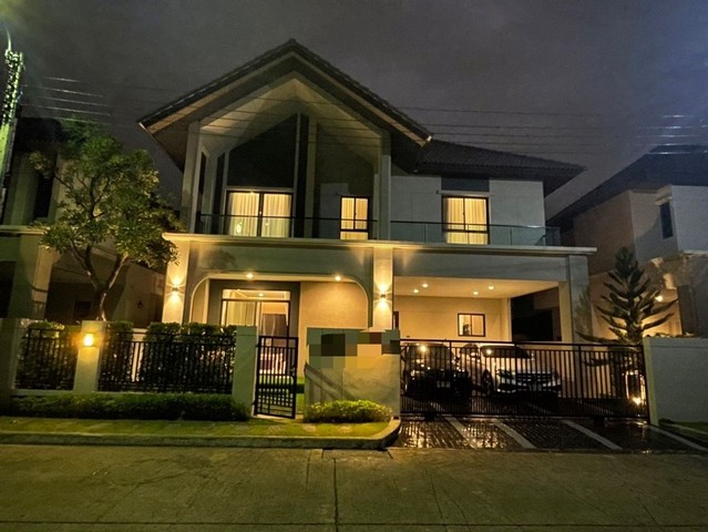 รหัสC6733 ให้เช่าบ้านเดี่ยว 2ชั้น โครงการบางกอก บูเลอวาร์ด ศรีนครินทร์-บางนา Bangkok Boulevard Srinakarin - Bangna 