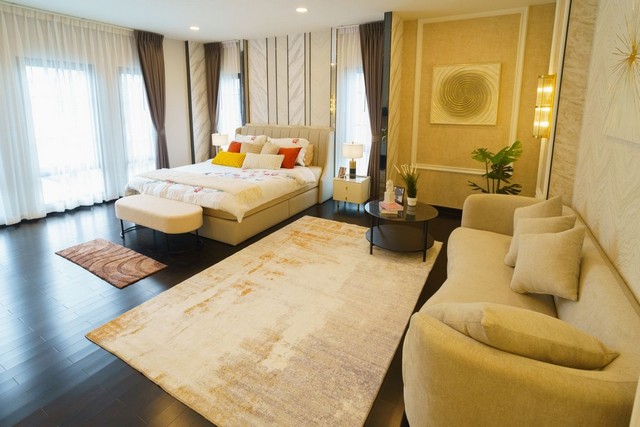 รหัสC6725 ให้เช่า ขายบ้านใหม่ตกแต่งพร้อมเข้าอยู่ The City บางนา 2 ไซส์ L คฤหาสน์สไตล์อังกฤษไซส์ใหญ่