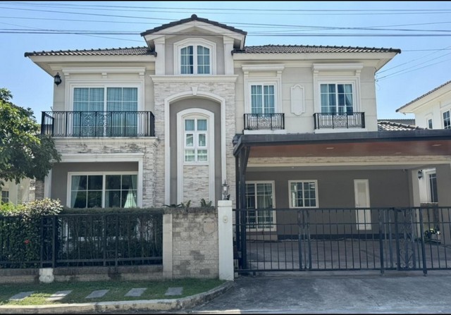 รหัสC6744 ให้เช่าบ้านเดี่ยว 2ชั้น หมู่บ้านแกรนดิโอ ลาดพร้าว-เกษตรนวมินทร์ ถนนนวมินทร์ซอย42