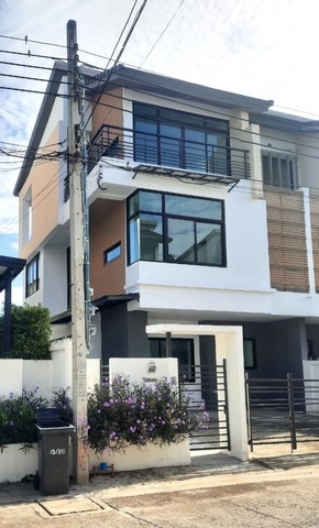 รหัสC6738 ให้เช่าบ้านแฝด 3ชั้น โครงการเวอรีเดียน ราชพฤกษ์ บางรักน้อย นนทบุรี