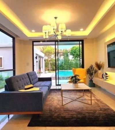 พูลวิลล่าในโครงการ @สันนาเม็ง สันทราย  น้ำไม่ท่วม พร้อมอยู่ ราคาดี คุ้มสุดๆ สวนร่มรื่น สระว่ายน้ำระบบเกลือ