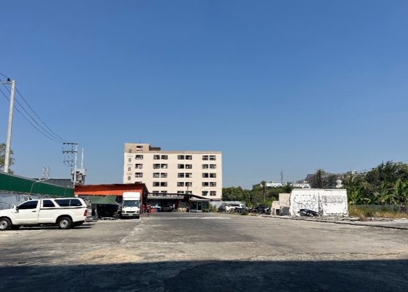 ให้เช่าที่ดินเปล่า 2-0-48ไร่ ติดทางขึ้น MRT ศรีเทพา ถนน เทพารักษ์ สมุทรปราการ