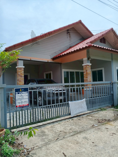 บ้านเดี่ยว 63 ตร.วา ใกล้ถนนเชิงเนิน-ซากบก ไม่ไกลตัวอำเภอเมืองระยอง