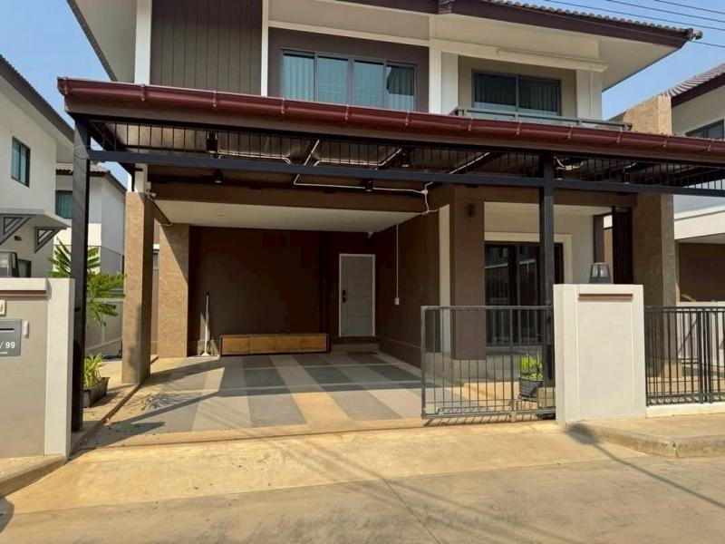 ขายเพียง 5.5 ล้าน 53.2 ตรว. 4 นอน 4 น้ำ #กาญจน์กนก12 #ไชยสถาน #สารภี บ้านหลังใหญ่ 2 ชั้น เฟอรนิเจอร์ครบ #ติดถนนซุปเปอร์ไฮเวย์เชียงใหม่-ลำปาง