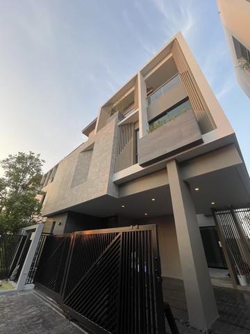 ขายบ้านเดี่ยว โครงการ The Gentry Cultivar Rama 9 มีลิฟต์ในตัวบ้าน ถนนกาญจนาภิเษก