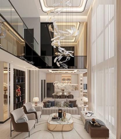 ขายบ้านเดี่ยว โครงการ The Gentry Cultivar Rama 9 มีลิฟต์ในตัวบ้าน ถนนกาญจนาภิเษก