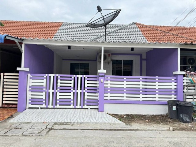 KDH0105 ขายทาวน์เฮ้าส์บ้านทรัพย์รุ่งเรืองซิตี้1  (บ้านเก่า-พานทอง) ขนาด 21 ตร.วา ชั้นเดียว