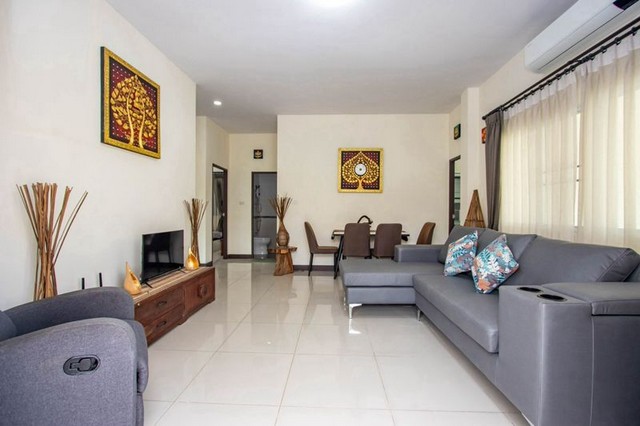 บ้านเดี่ยวชั้นเดียว เฟอร์ครบ โครงการ สมหวังพร็อพเพอร์ตี้3 หางดง