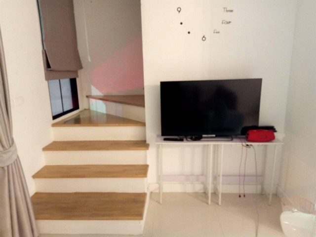 MY1ให้เช่าทาวน์โฮม 2 ชั้นหลังมุม โครงการชีวาโฮม สุขสวัสดิ์-ประชาอุทิศ ในซอยประชาอุทิศ 90 ใกล้ทางด่วน