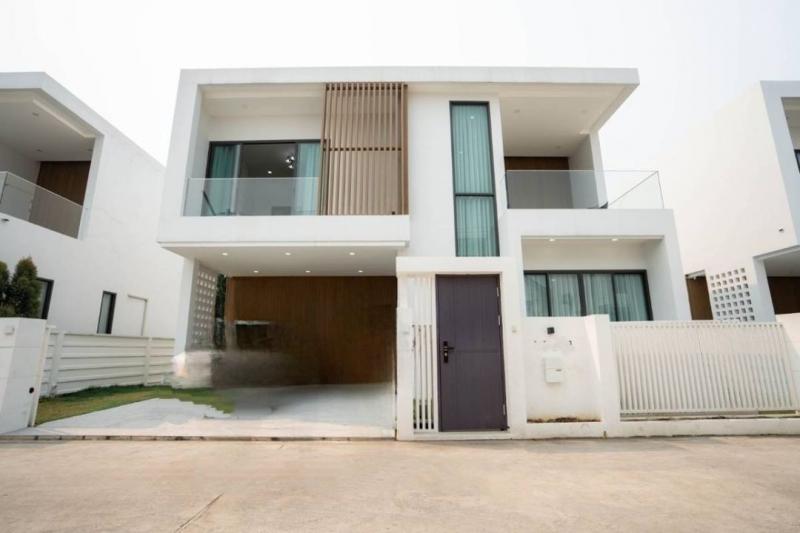 ขายเพียง 4.39 ล.เท่านั้น (บ้านตัวอย่าง) #บ้านสร้างใหม่ 2 ชั้น #โซนสันทราย #แม่โจ้ หลังใหญ่ สไตล์โมเดิร์น #แถมเฟอร์นิเจอร์ทั้งหลัง