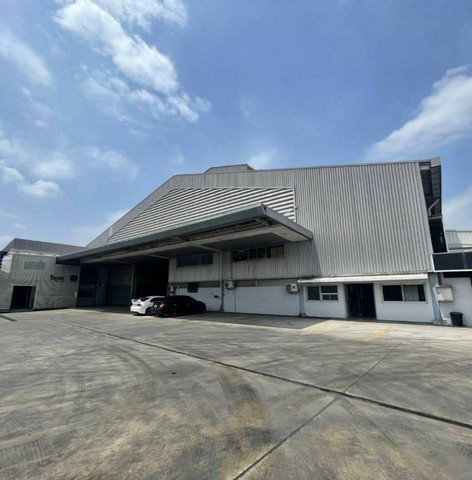 ให้เช่าโรงงานคลังสินค้าบางพลีสมุทรปราการ พื้นที่ใช้สอยประมาณ 3,700 ตร.ม  ผังเหลือง