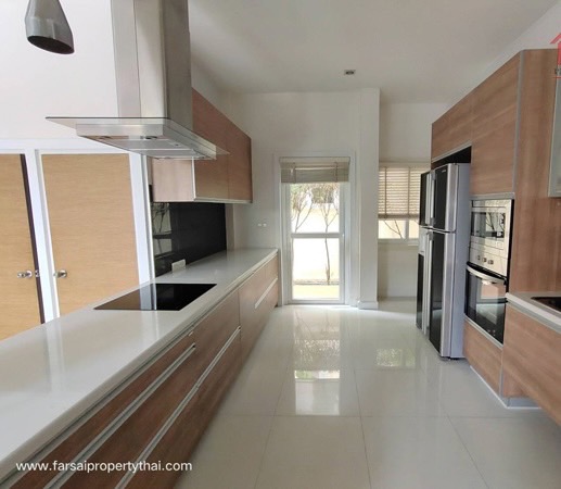 ขายเดี่ยวหรู 2ชั้น สระว่ายน้ำในตัว เนื้อที่ 94ตร.ว พื้นที่ 420ตร.ม 4ห้องนอน 5ห้องน้ำ เฟอร์ครบ ถนนอ่อนนุช วงแหวนกาญจนา ราคาเช่า 100,000 บ/ด