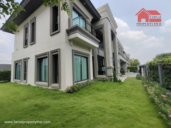 ขายบ้านสุดหรู 2ชั้น เนื้อที่ 153ตร.ว พื้นที่ใช้สอย 605ตร.ม 5ห้องนอน 6ห้องน้ำ ถนนพระราม 9 - กรุงเทพกรีฑา ราคาขาย 75 ล้านบาท