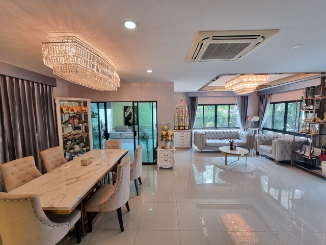 ขายบ้านเดียวหลังใหญ่ มบ.ธัญญาภิรมย์ แกรนด์วิลล์  รังสิตคลอง7 แต่งเต็ม ราคาขาดทุน 6.9 ลบ.