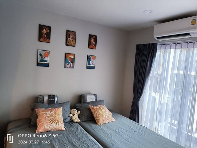 ปล่อยเช่า คอนโดใหม่ Salaya One Residence  ห้องใหม่ตกแต่งครบ เฟอร์นิเจอร์ใหม่ทั้งห้อง พร้อมเข้าอยู่ทันที