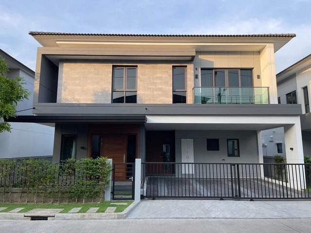  ให้เช่าบ้านเดี่ยวโครงการ The City Bangna (โครงการใหม่) ตกแต่งครบพร้อมอยู่ full furnished 