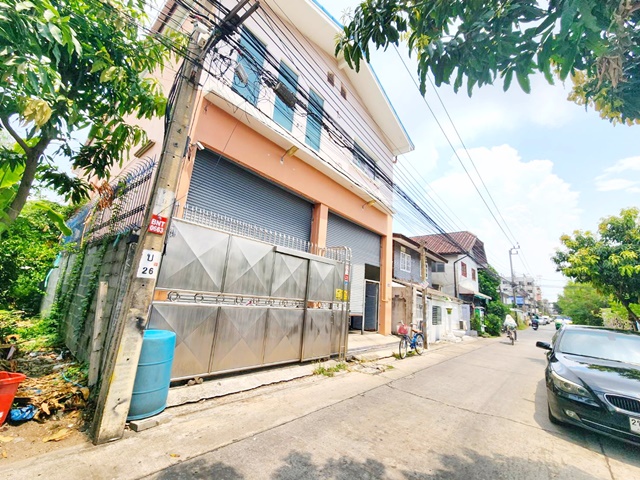 ใกล้ BTSบางนา ใหญ่มาก ไบเทคบางนา ให้เช่าโกดัง-อาคาร 2 คูหา 2 ชั้น 52 ตร.วา 402ตร.ม. ทำเลเยี่ยมย่านลาซาล 22–32  แบริ่ง สุขุมวิท 105 2–4นอน